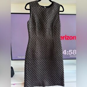 Dolce & Gabbana Textured Black Mini Dress